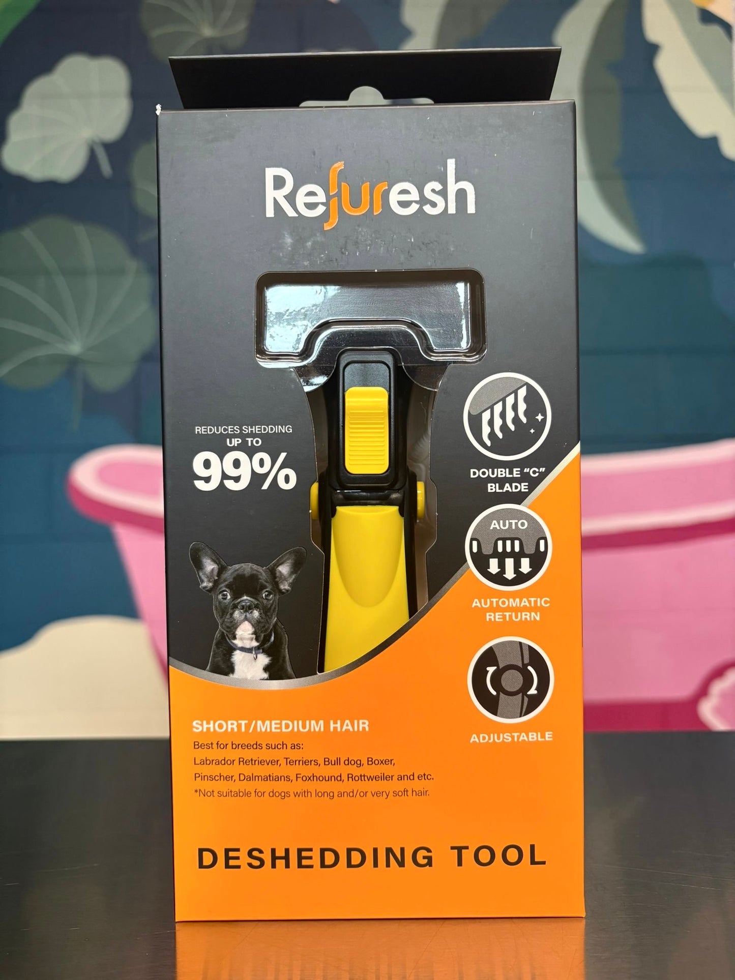 Refuresh Short/Medium Hair Deshedding Tool (Small size)