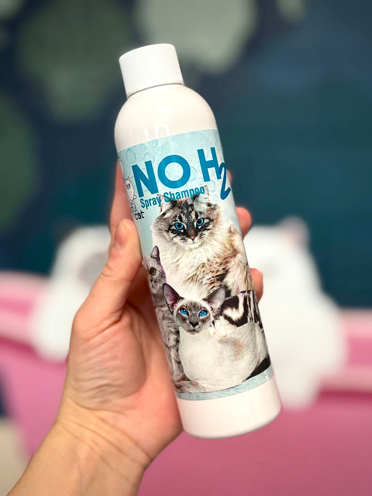 The Blissful Cat No H20 Spray Shampoo