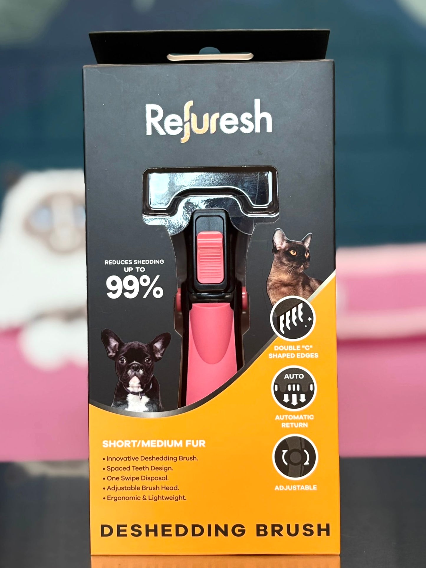 Refuresh Short/Medium Hair Deshedding Tool (Small size)