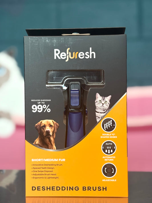 Refuresh Short/Medium Hair Deshedding Tool (Medium size)