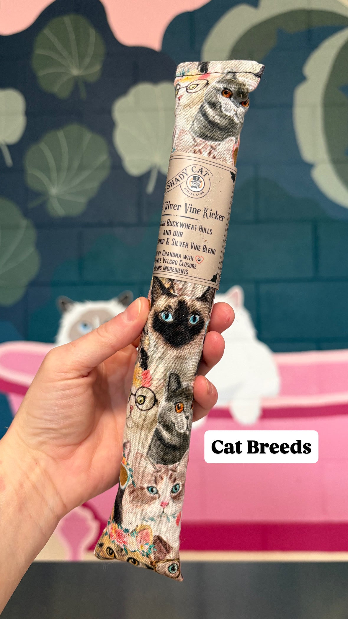 Shady Cat - Catnip Silver Vine Kicker Cat Toy