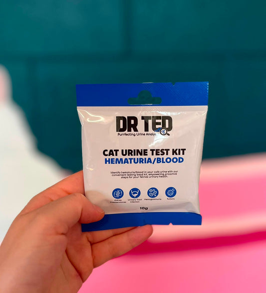Dr Ted Cat Urine Test Kit Hematuria / Blood Detector