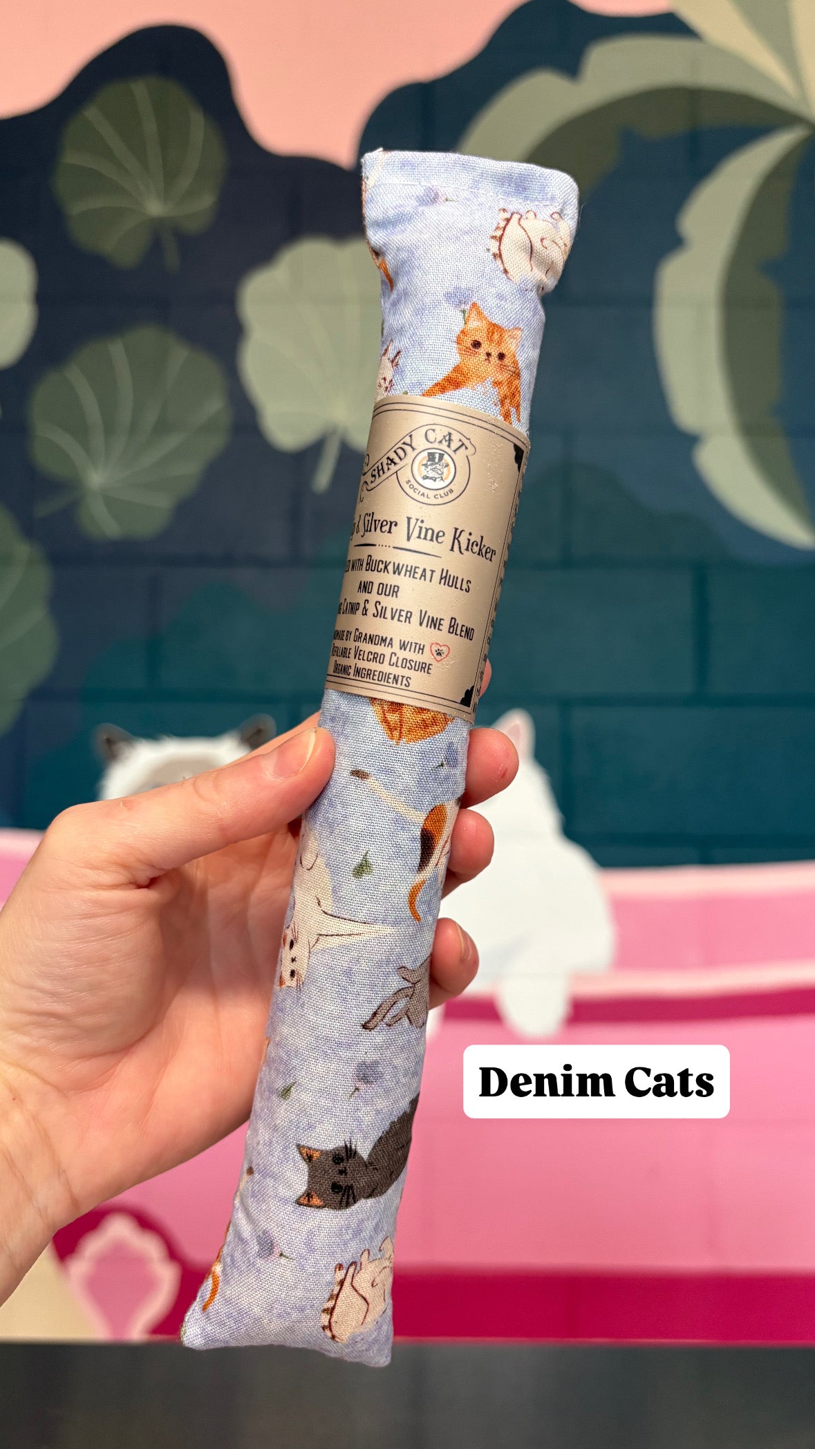 Shady Cat - Catnip Silver Vine Kicker Cat Toy