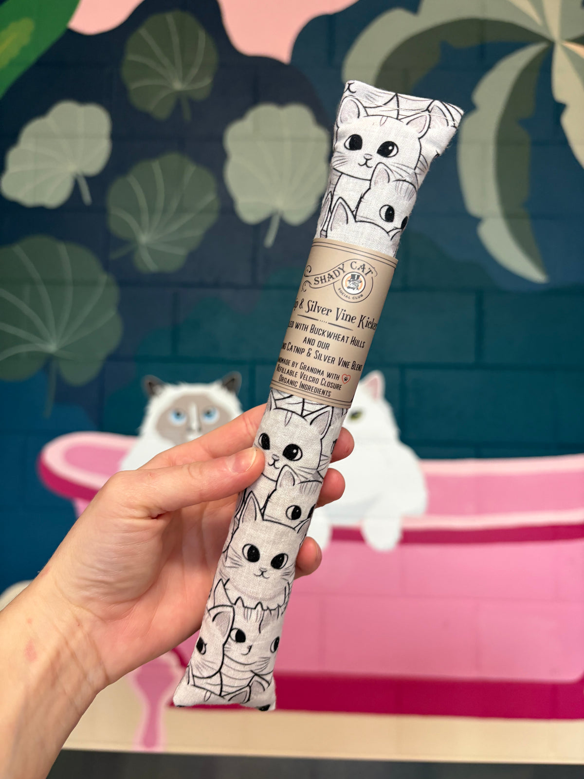 Shady Cat - Catnip Silver Vine Kicker Cat Toy