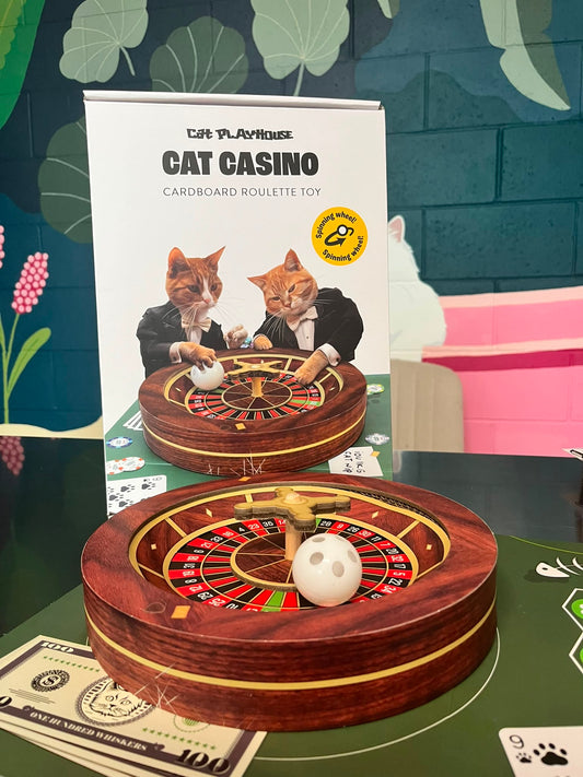 Cat Casino - Roulette-Wheel Cat Toy