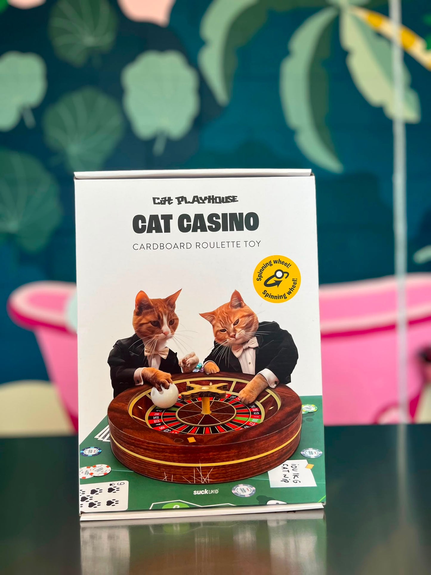 Cat Casino - Roulette-Wheel Cat Toy