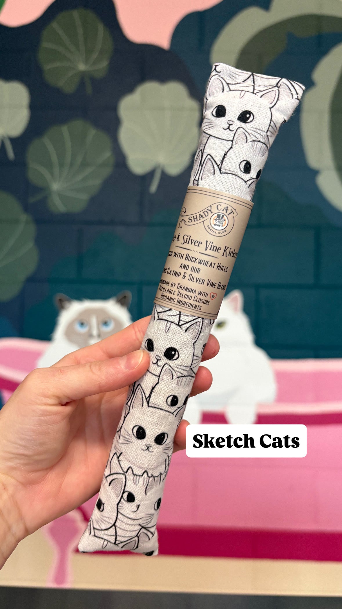Shady Cat - Catnip Silver Vine Kicker Cat Toy