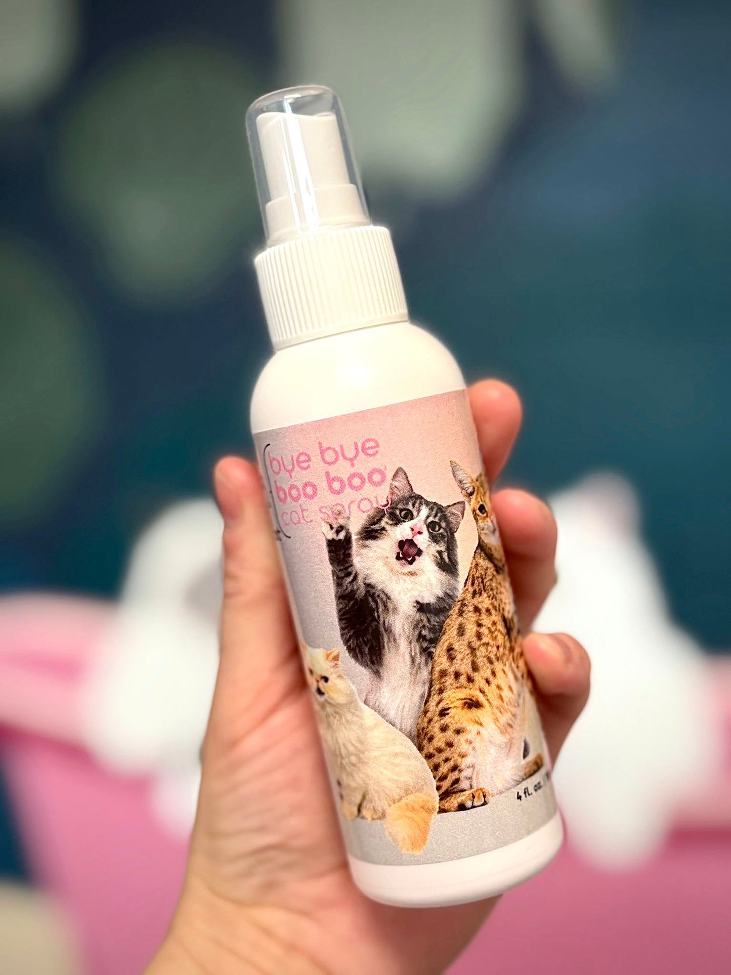 The Blissful Cat Bye Bye Boo Boo Spray