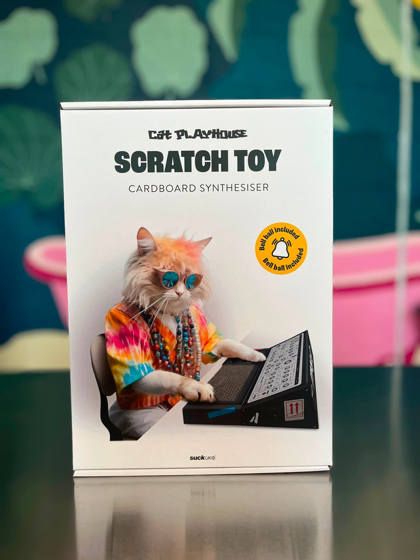 Cat Scratch Synth - Cardboard Toy For Musical Cats