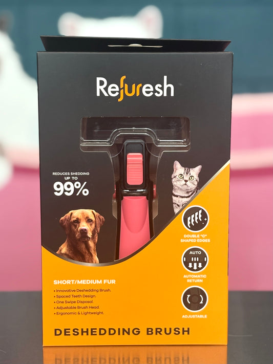 Refuresh Short/Medium Hair Deshedding Tool (Medium size)