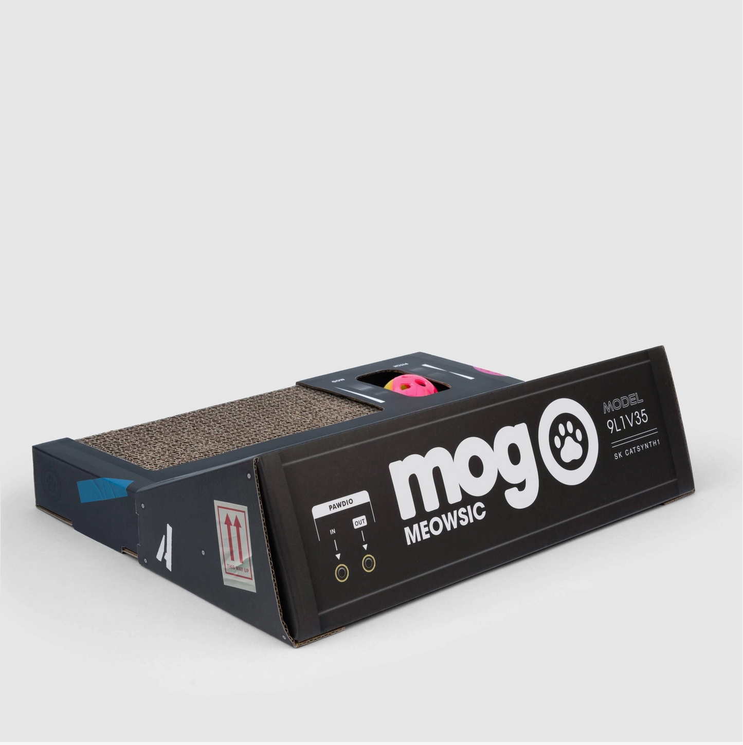 Cat Scratch Synth - Cardboard Toy For Musical Cats